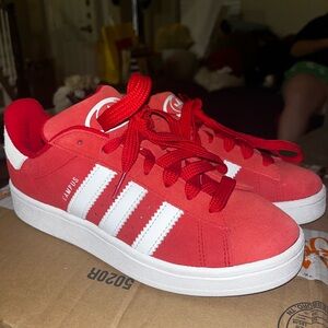 Adidas Campus Women’s 8 in red NWT unopened box